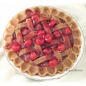 9" Pie Candle
