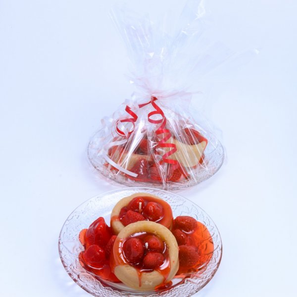 Strawberry Shortcake on a Plate